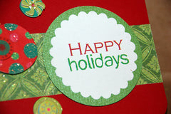 Red Green Happy Holidays Card